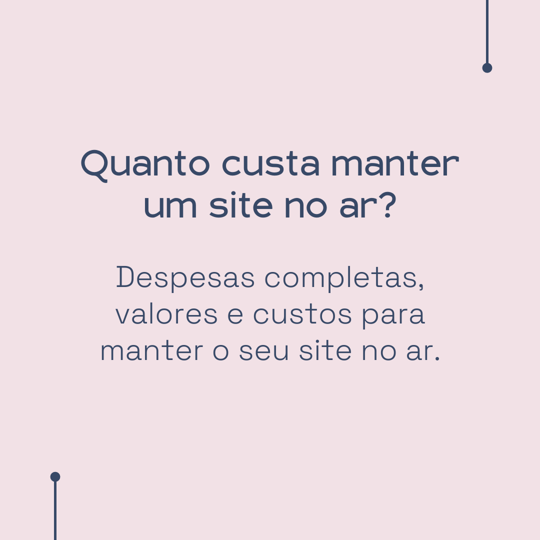 Quanto custa um site