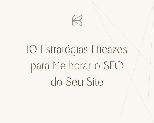 melhorar o SEO do seu site