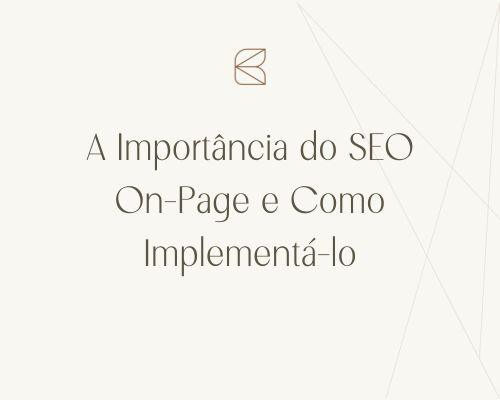 SEO on-page