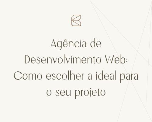 agência de desenvolvimento web